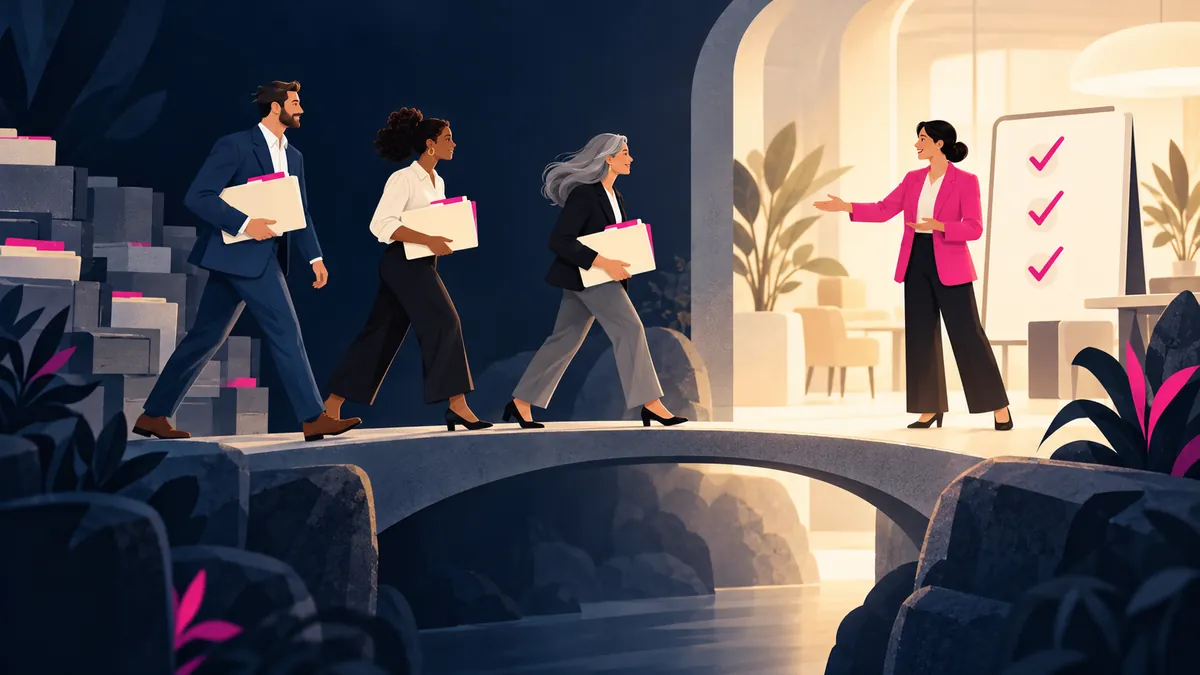 Advisory team moving client records into new planning software with a trainer's help